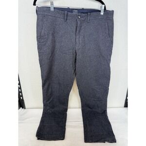 J. Crew Men's Gray Herringbone The Sutton Pants Size 34x32